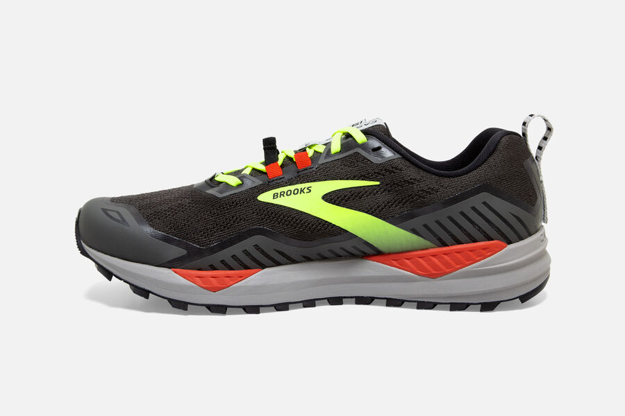 Brooks Cascadia 15 Trail Löparskor Herr - Svarta/Gröna - 5127-YSFER